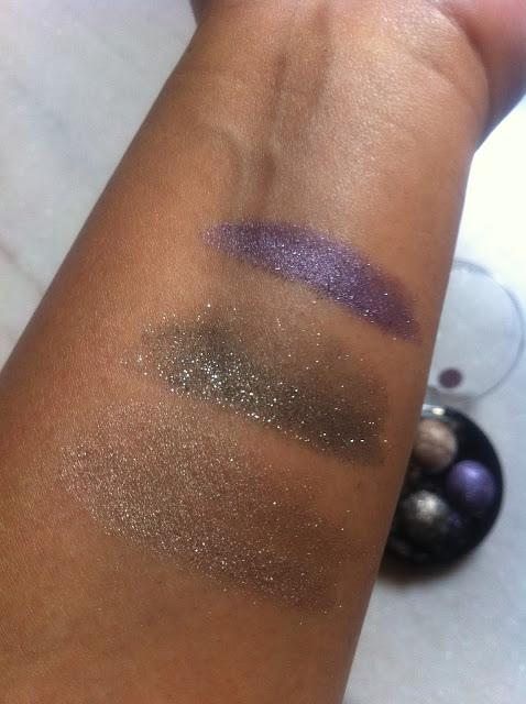 MUA Eye Shadow trio Theatrics - Swatches