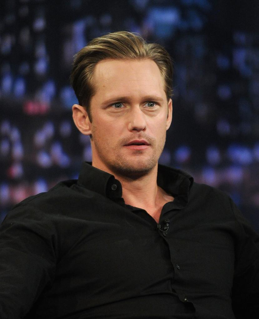 Alexander Skarsgard Jimmy Fallon 2013 Jamie McCarthy Getty 14