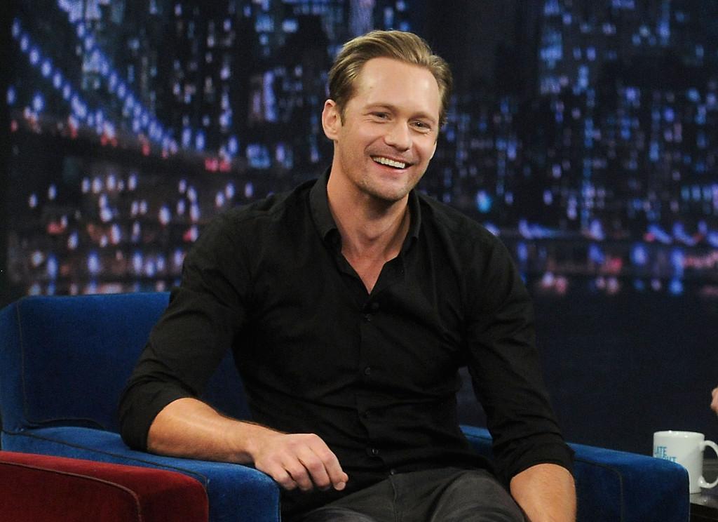 Alexander Skarsgard Jimmy Fallon 2013 Jamie McCarthy Getty 6