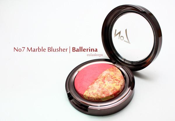 Pretty in Pink: No7 Marble Blusher in Ballerina