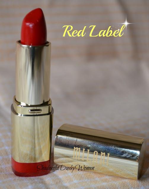 Milani Color Statement Lipstick - Red Label: Review & Swatches