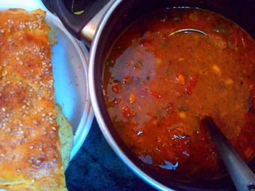 Roasted Tomato & Garlic Soup