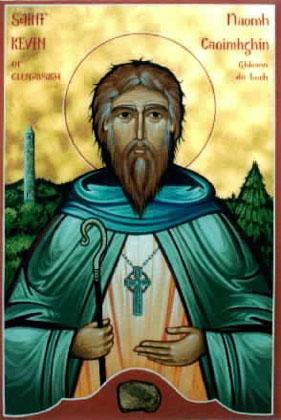 Saint Kevin of Glendalough - Ireland