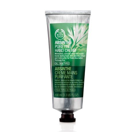 absinthe purifying hand cream