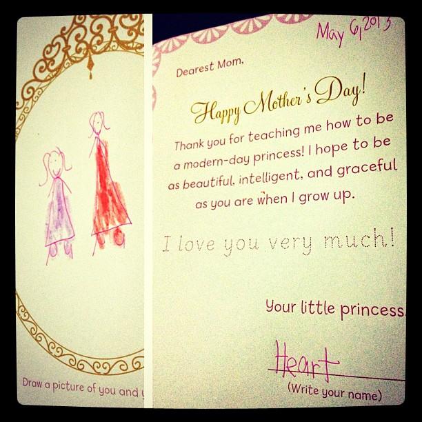 Advance Happy Mom’s Day to all mothers out there! ❤❤❤