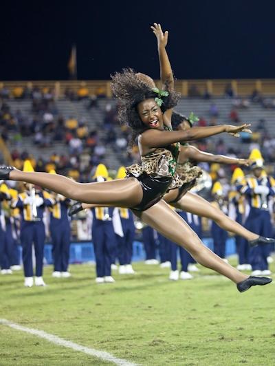 North Carolina A&T; Cheerleaders & Golden Delight Dancers