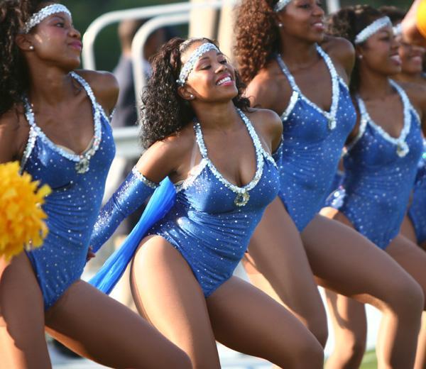 North Carolina A&T; Cheerleaders & Golden Delight Dancers
