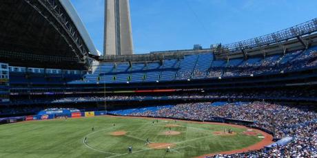 Blue Jays Rogers Centre Roof Open