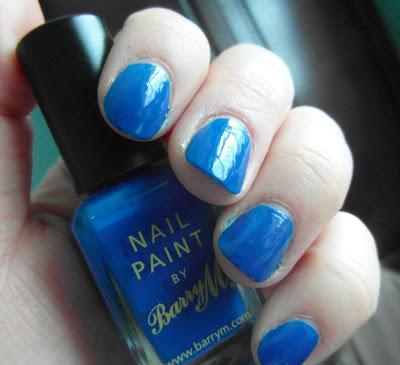 Barry M Nail Polish in Cobalt Blue