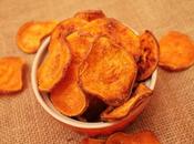 Sweet Salty Baked Potato Chips