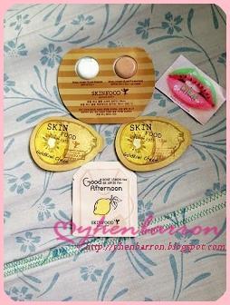 Skin Food Trial Packs from Shekainah's Stuffs Online