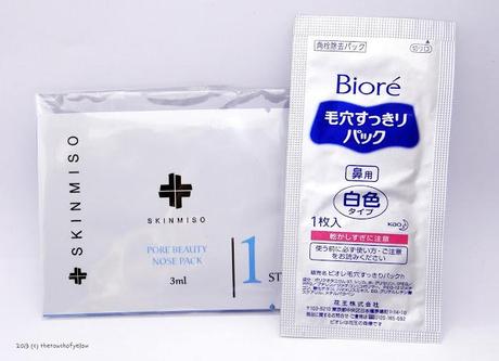 NOSE PACK SHOWDOWN | Biore & SkinMiso Review