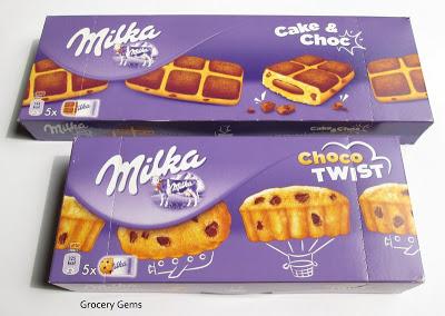 Milka Cake & Choc and Choco Twist Review