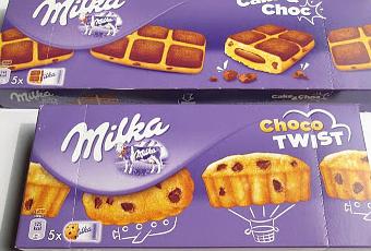 Milka Cake Choc And Choco Twist Review Paperblog