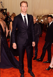 Alexander Skarsgard at the Met Gala