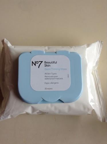 REVIEW: No7 Beautiful Skin Quick Thinking Wipes