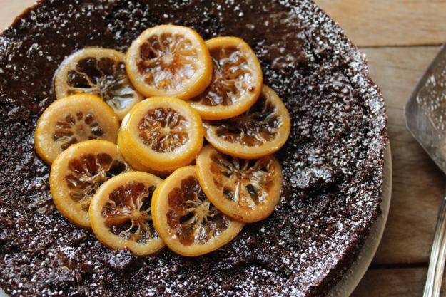 Lemon Chocolate Cake