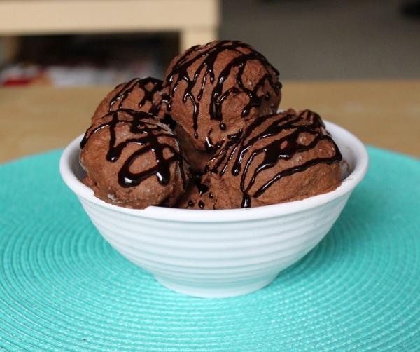 Two Ingredient Chocolate Ice Cream