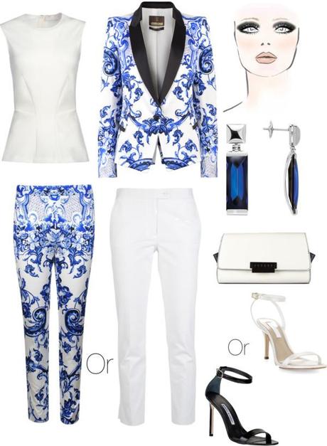 Blue-White and Smokey eyes