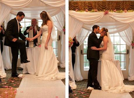 jewish wedding traditions, wedding traditions explained, breaking of the glass