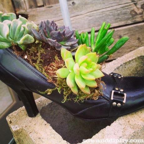 High Heel Shoe Planter