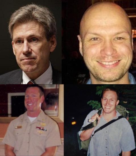 Chris Stevens, Sean Smith, Tyrone Woods and Glen Doherty
