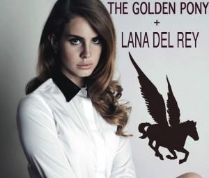 Lana TGP 300x256 Lana Del Rey   Young & Beautiful (The Golden Pony Remix)