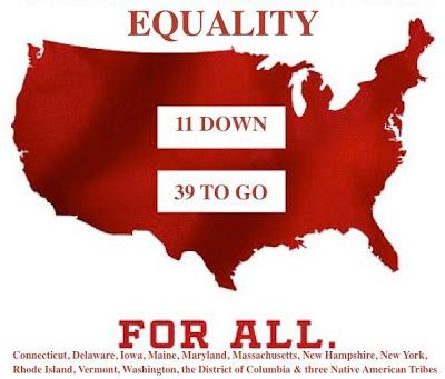 An Eleventh State Legalizes Equality