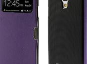 Folio Leather Case Galaxy S-View Cover Style