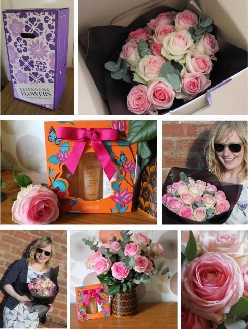 cassiefairy gorgeous roses from debenhams flowers