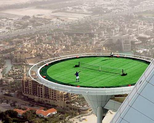 Unique Tennis Courts