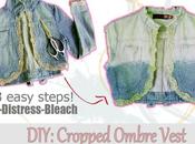 DIY: Cropped Ombre Vest