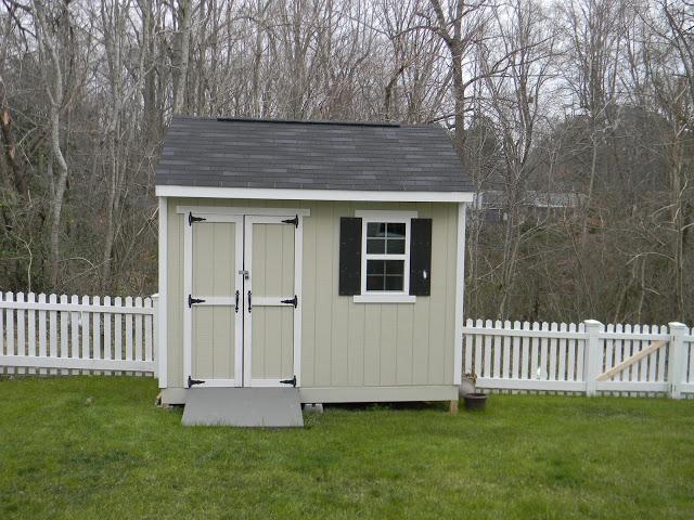 Shed and Fence Completed!!