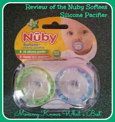 Nuby Softees Silicone Pacifier Review