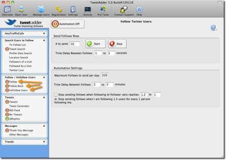tweet adder twitter follower automation