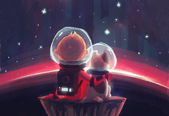 A Boy and His DOG Journeys their Last Moments in Space!