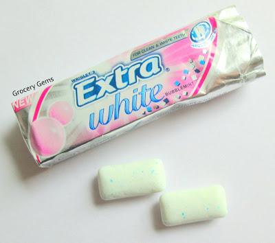 New Wrigley's Extra White Bubblemint