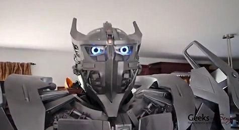 Meet The Man Who Built The Ultimate Real-Life Transformers Costume