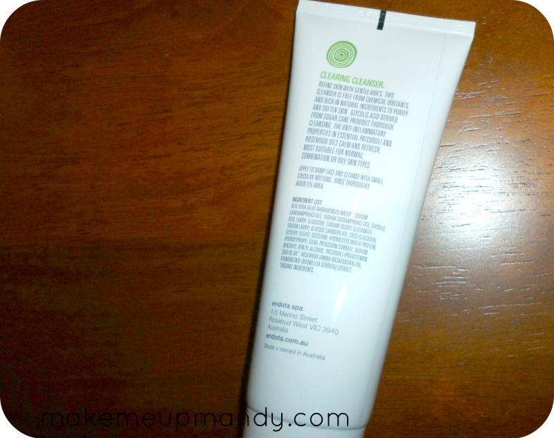 First Impressions Review: endota Glycolic Clearing Cleanser