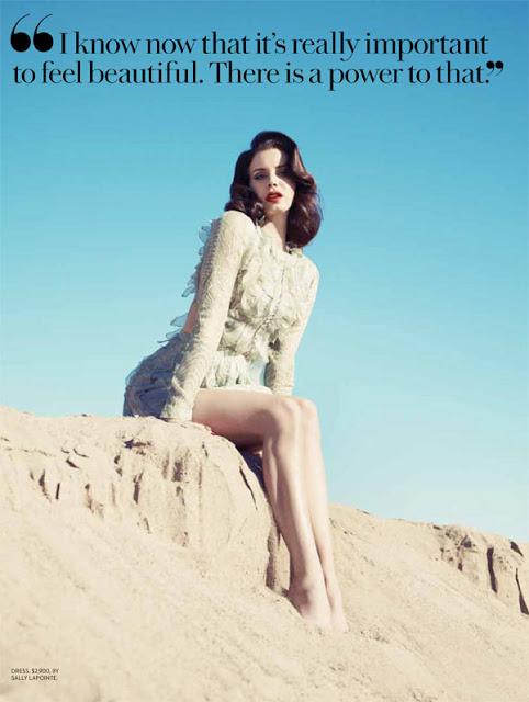 LANA DEL REY FOR FASHION MAGAZINE’S SUMMER 2013 COVER SHOOT