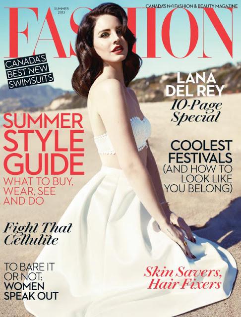 LANA DEL REY FOR FASHION MAGAZINE’S SUMMER 2013 COVER SHOOT
