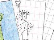 FREE Statue Liberty Drawing Guide