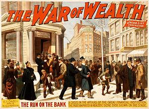 A poster for the 1896 Broadway melodrama The W...