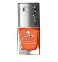 Lakme Absolute Nail Tint in Coral Romance 