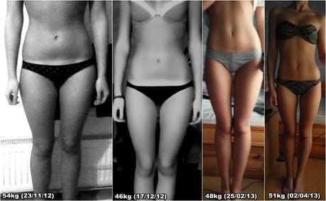 I don’t get it. The first photo on the left, the “before”, is beautiful. The one on the far right makes me uncomfortable considering this is supposed to be the same girl and she seems healthy in the first photo. 