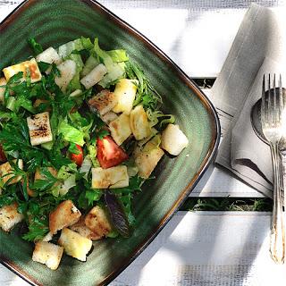 Recipe: Haloumi and Herb Salad