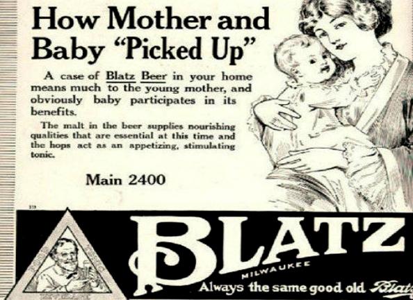 Mom's Blatz beer