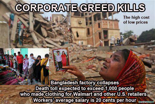 Corporate Greed Kills