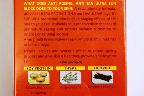 Lotus Herbal Safe Sun Spf100 Sunblock Review