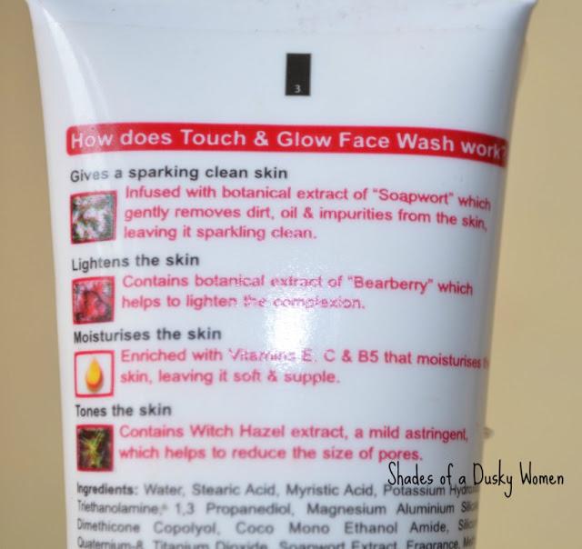 Revlon Touch & Glow Advanced Fairness Face Wash - Review